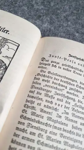 Buch Vom Zunftgesellen zum freien Arbeiter Berlin 1924