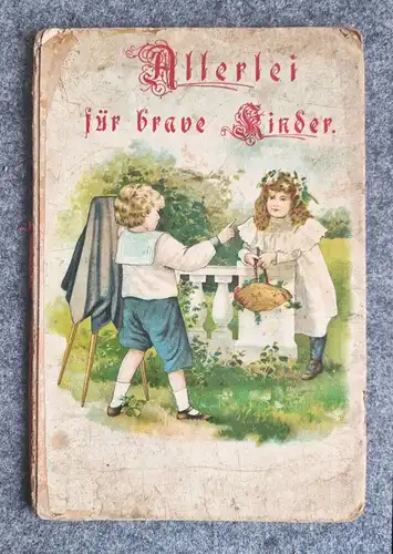 Allerlei für brave Kinder Bilderbuch altes Kinderbuch