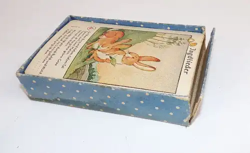 Kinderlieder Quartett Marianne Drechsel Flechsig Spiel 1950er Kartenspiel