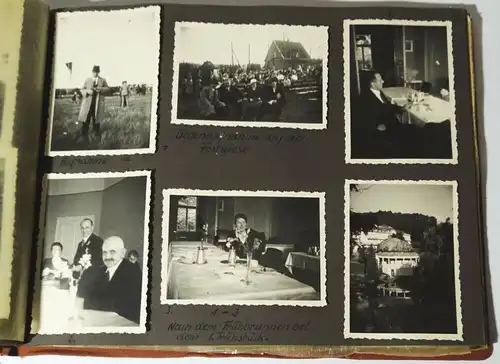 Fotoalbum Rheimdampfer Bad Wildungen Werder Rothenburg Eisbär Fotos 1935 