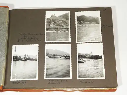 Fotoalbum Rheimdampfer Bad Wildungen Werder Rothenburg Eisbär Fotos 1935 