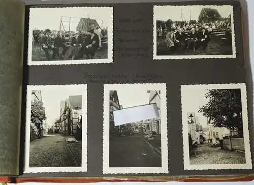 Fotoalbum Rheimdampfer Bad Wildungen Werder Rothenburg Eisbär Fotos 1935 