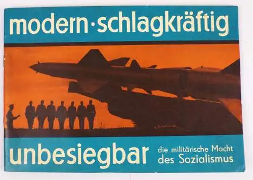 Modern Schlagkräftig Unbesiegbar militärische Macht des Sozialismus 