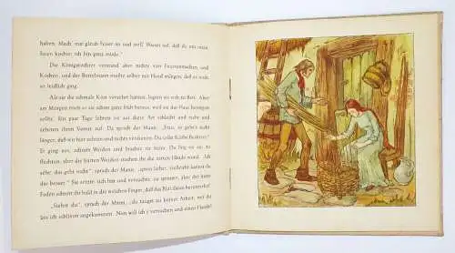 König Drosselbart Ehlermann Dresden 1946 Irmgard Bodenstein Märchenbuch