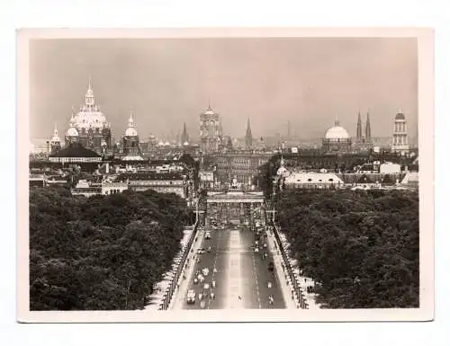 Ak Berlin Blick von der Siegessäule Brandenburger Tor