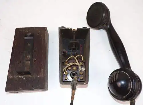 Altes Siemens und Halske Telefon vintage  