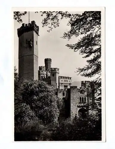 Ak Koblenz Schloss Stolzenfels am Rhein