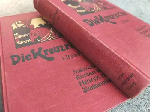 Die Kreuzritter Band I und II 1902 Historischer Roman