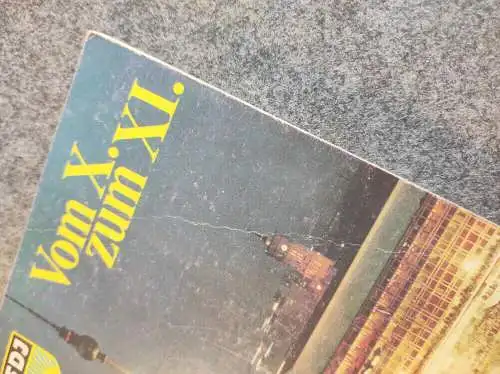 FDJ Vom X zum XI Parlament Junge Welt Berlin 1981 Broschüre