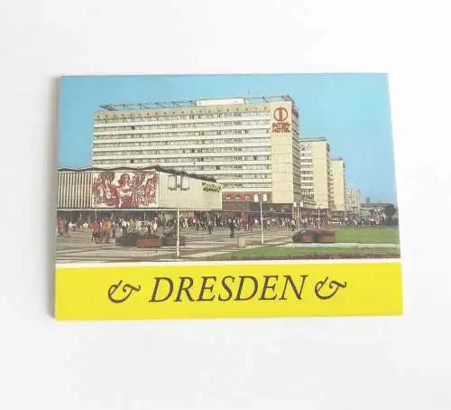 Bildermappe 6 Fotos Dresden DDR 1981