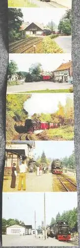 Mit der Schmalspurbahn durch den Harz 11 Fotos DDR 1984