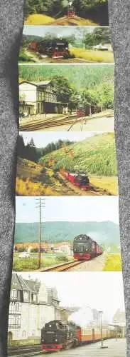Mit der Schmalspurbahn durch den Harz 11 Fotos DDR 1984