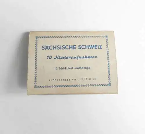 Sächsische Schweiz 10 Kletteraufnahmen 10 Echt Foto Handabzüge