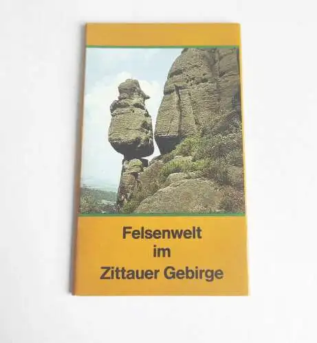 Leporello Felsenwelt im Zittauer Gebirge 