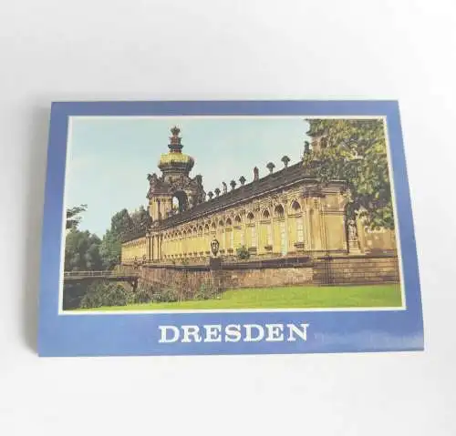 Leporello Dresden 10 Bilder DDR 1981