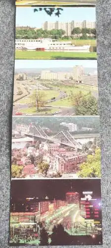 Leporello Dresden 10 Bilder DDR 1981
