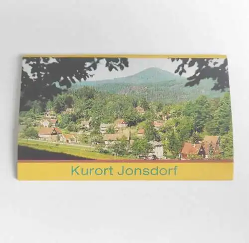 Leporello Kurort Jonsdorf 7 Bilder DDR 1984