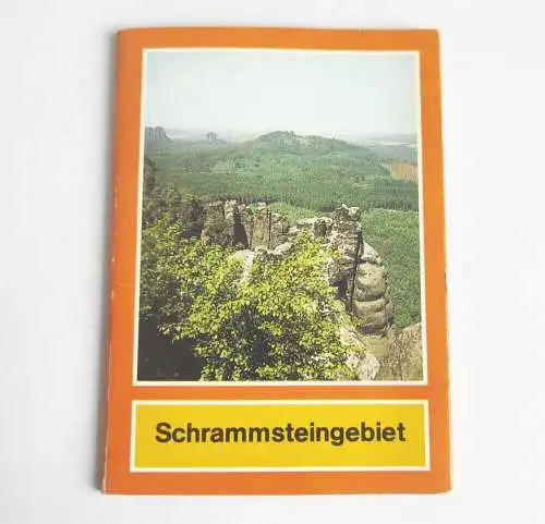 Schrammsteingebiet Leporello 11 Fotos DDR 1987