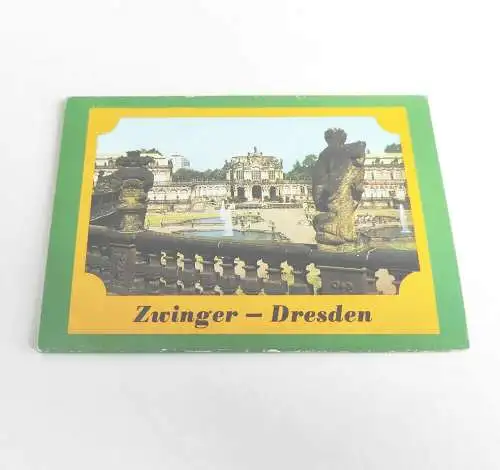 Leporello Zwinger Dresden 1984 DDR 11 Bilder