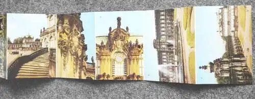 Leporello Zwinger Dresden 1984 DDR 11 Bilder