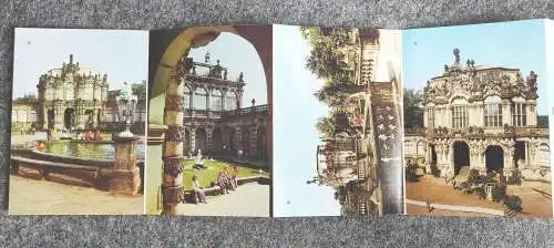 Leporello Zwinger Dresden 1984 DDR 11 Bilder