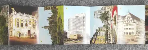 Leporello Messestadt Leipzig 21 Bilder DDR 1984