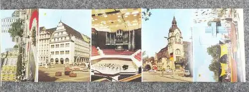 Leporello Messestadt Leipzig 21 Bilder DDR 1984