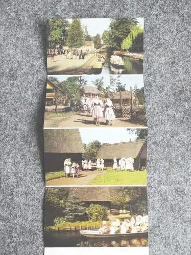 Gruß aus dem Spreewald Leporello 8 Bilder 1985