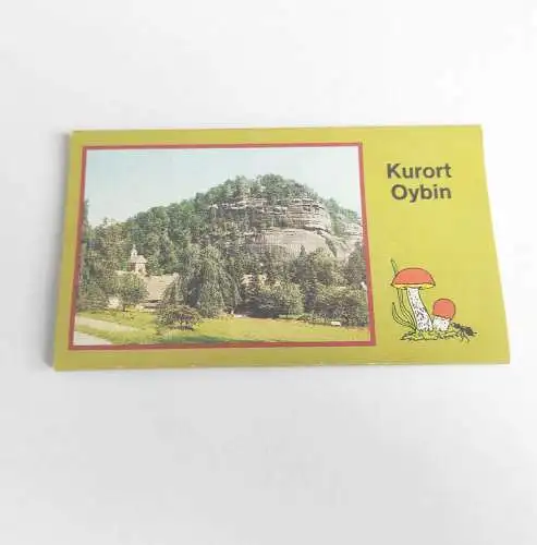 Kurort Oybin 7 Bilder DDR 1984 Leporello