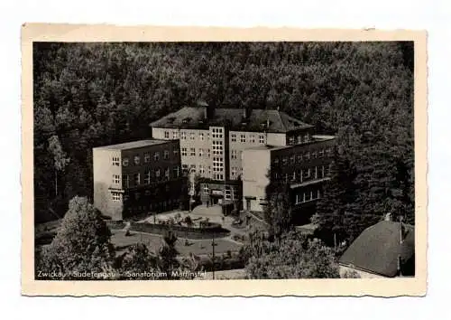 Ak Zwickau in Böhmen Sudetengau Sanatorium Martinstal CZ 5 Karten Cvikov