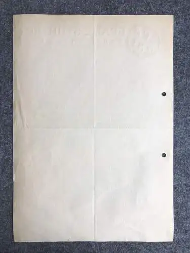 Franz Stühler Stumpenfabrik 1940 Beleg Information