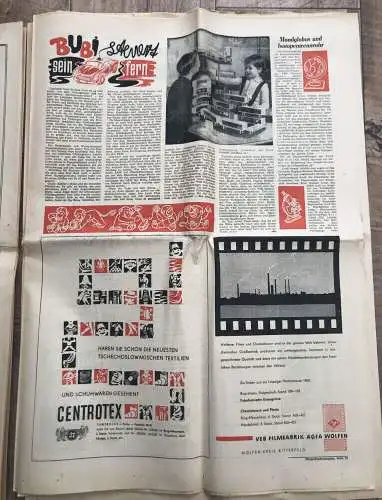 Neues Deutschland DDR Zeitschrift 1962 Leipziger Herbstmesse