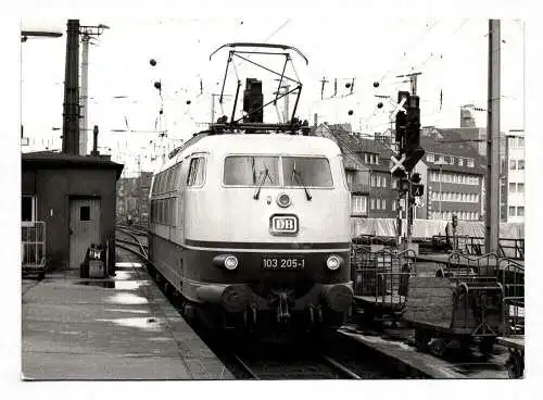 Foto Köln DB 103 205-1 Oberleitung Triebwagen