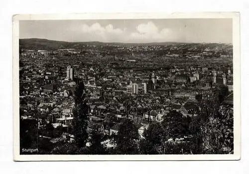 Ak Foto Postkarte Stuttgart Ansichtskarte 1935