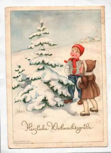 Ak Herzliche Weihnachtsgrüße Postkarte Weihnachten DDR
