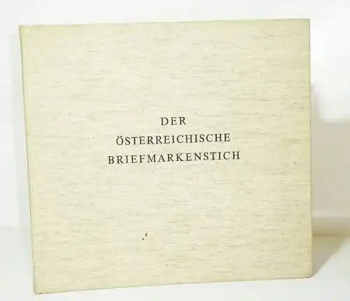 Dr. Nora Keil - Der österreichische Briefmarkenstich - Seine Geschichte von der