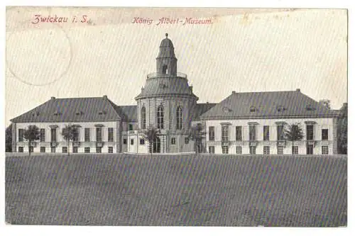 Ak Zwickau i. S. König Albert Museum 1915  (A4528