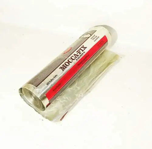 Rolle Packpapier Silberpapier - Moccafix Kaffee - DDR Reklame Deko Sammler