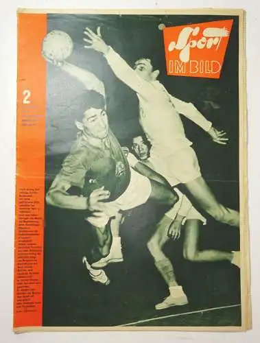 DDR Sport im Bild 2 / 1962 Erland Kops in Tröbitz Badminton Olympia 1964 !