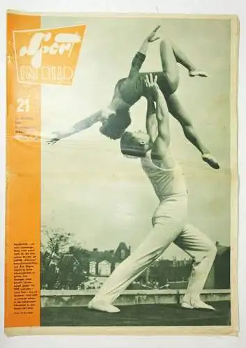DDR Sport im Bild 21 / 1961 Handball Länderspiel in Bukarest 