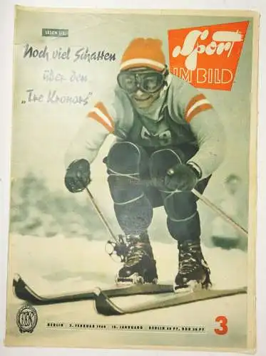 DDR Sport im Bild 3 / 1960 Schanzenrekord Tre Kronors Rysula Polen 