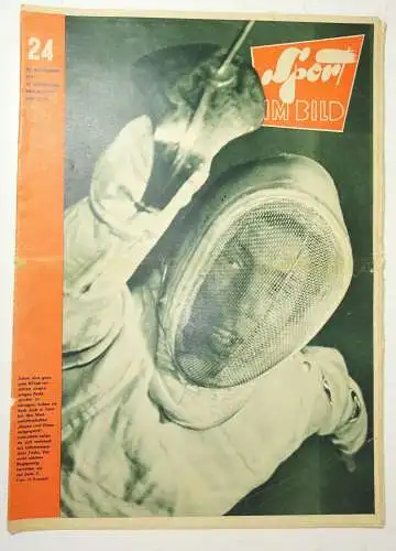 DDR Sport im Bild 24 / 1961 Caldow - Spickenagel Fussball Boxen 