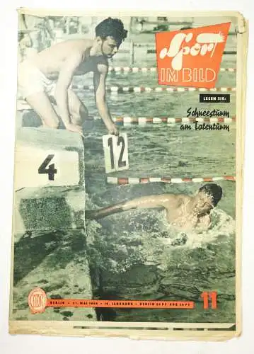 DDR Sport im Bild 11 / 1960 Boxen DDR-England Olli Mäki DDR - Alpinisten 