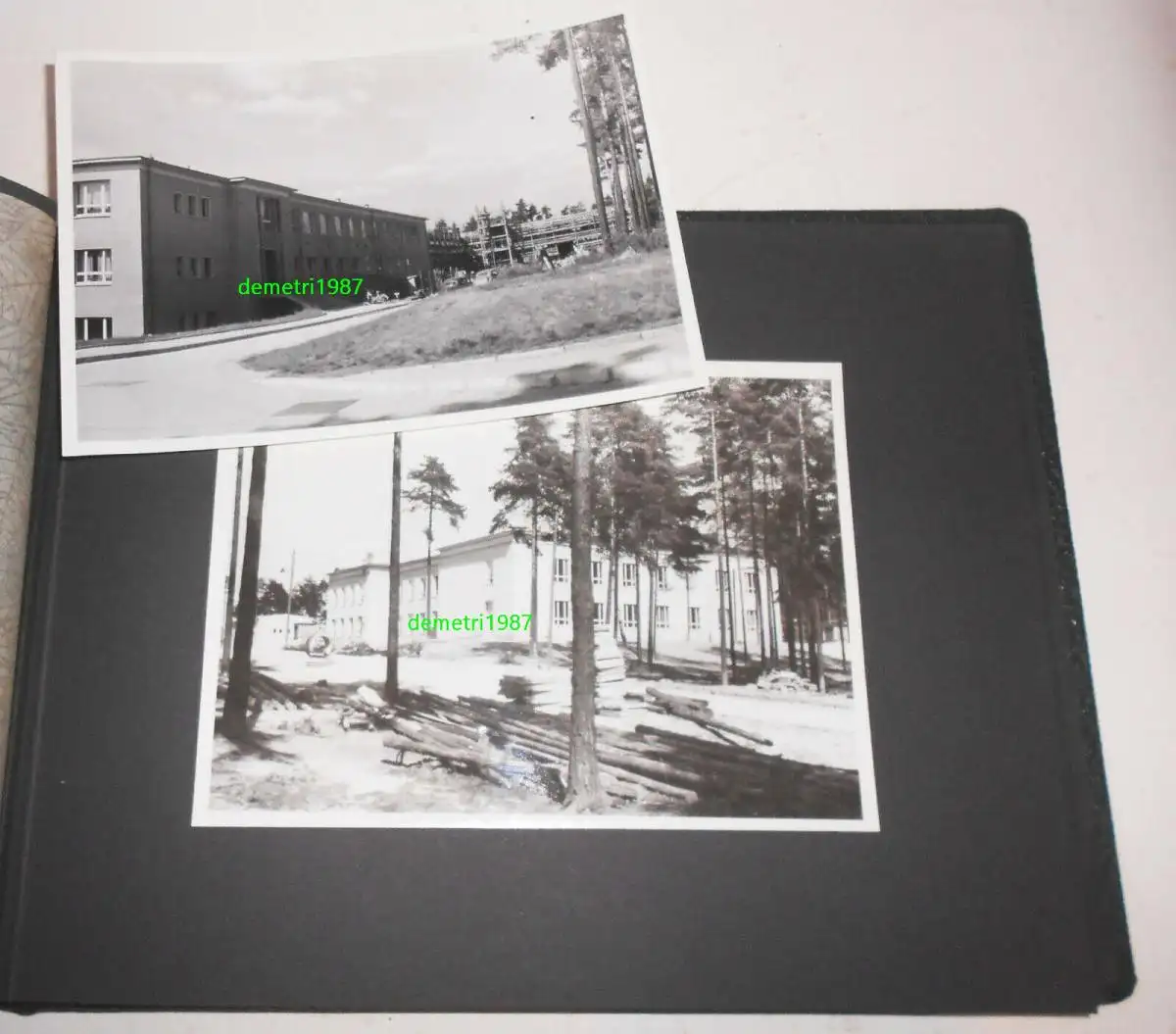 Fotoalbum 1959 Rossendorf Forschungsreaktor Kernreaktor AKW Aufbau Fotos 10