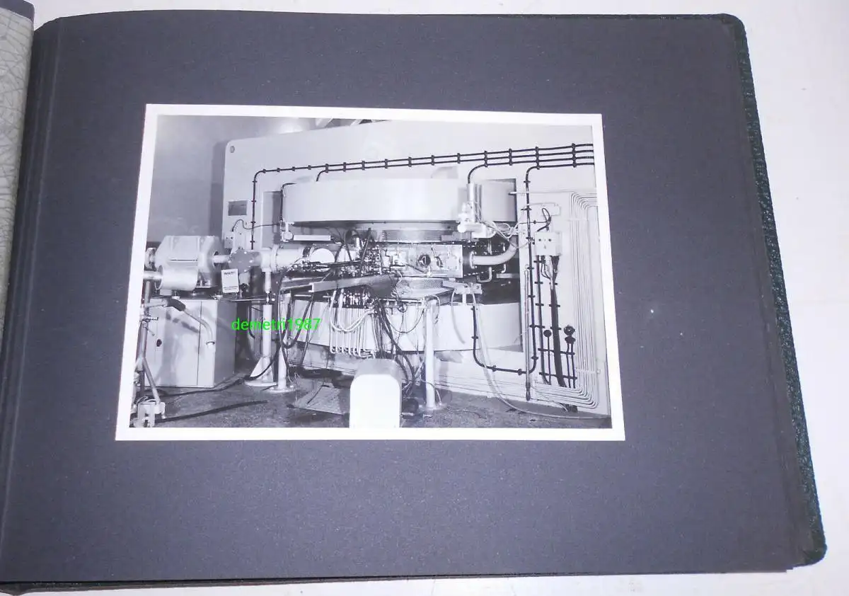 Fotoalbum 1959 Rossendorf Forschungsreaktor Kernreaktor AKW Aufbau Fotos 11