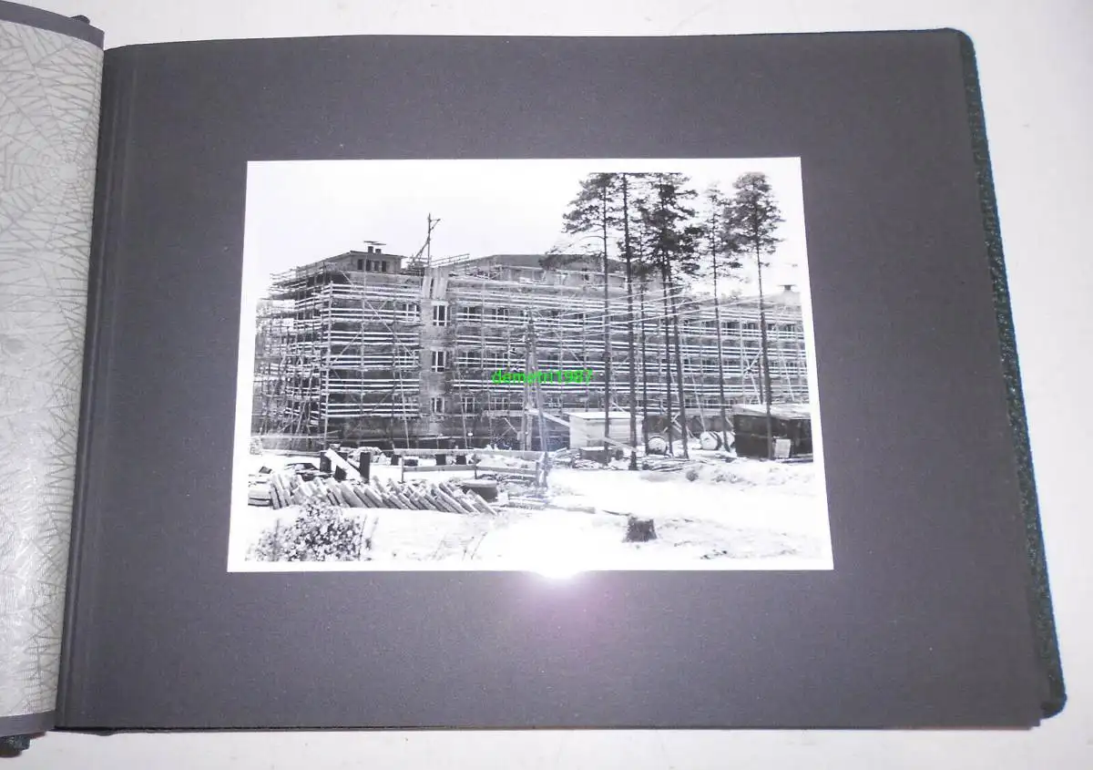 Fotoalbum 1959 Rossendorf Forschungsreaktor Kernreaktor AKW Aufbau Fotos 7
