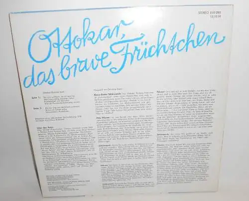 Litera Vinyl LP Ottokar das brave Früchtchen 1980 DDR !