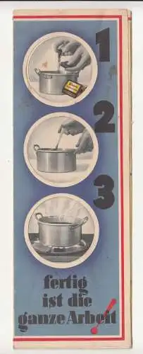 Altes Prospekt Knorr Bratensoße ! (D8