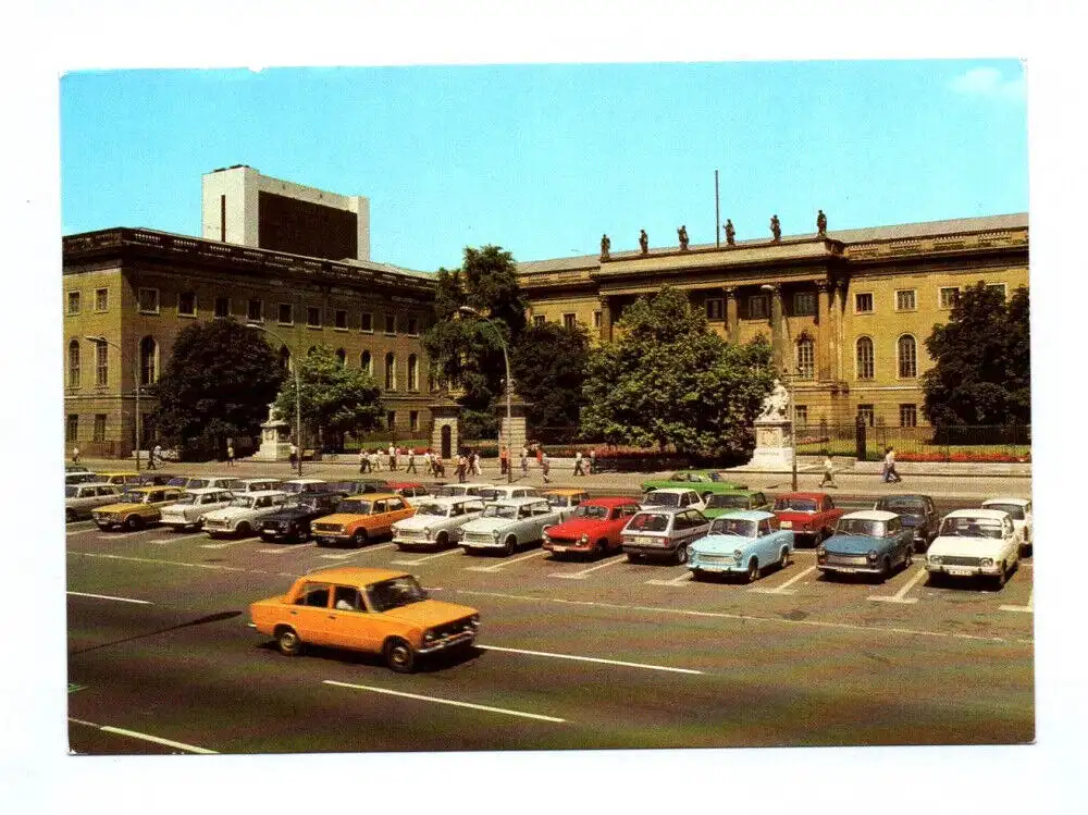 Ak Berlin 1982 Humboldt Universität Unter den Linden