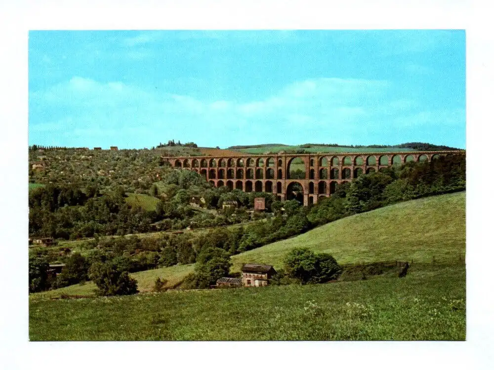 Ak Göltzschtalbrücke Netzschkau Sachsen 1974